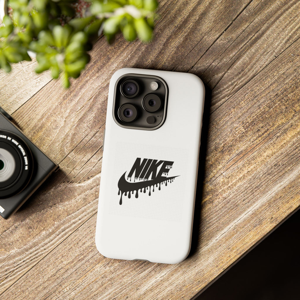 Phone Case — Dripping Nike Swoosh Graphic Tough Protective Case