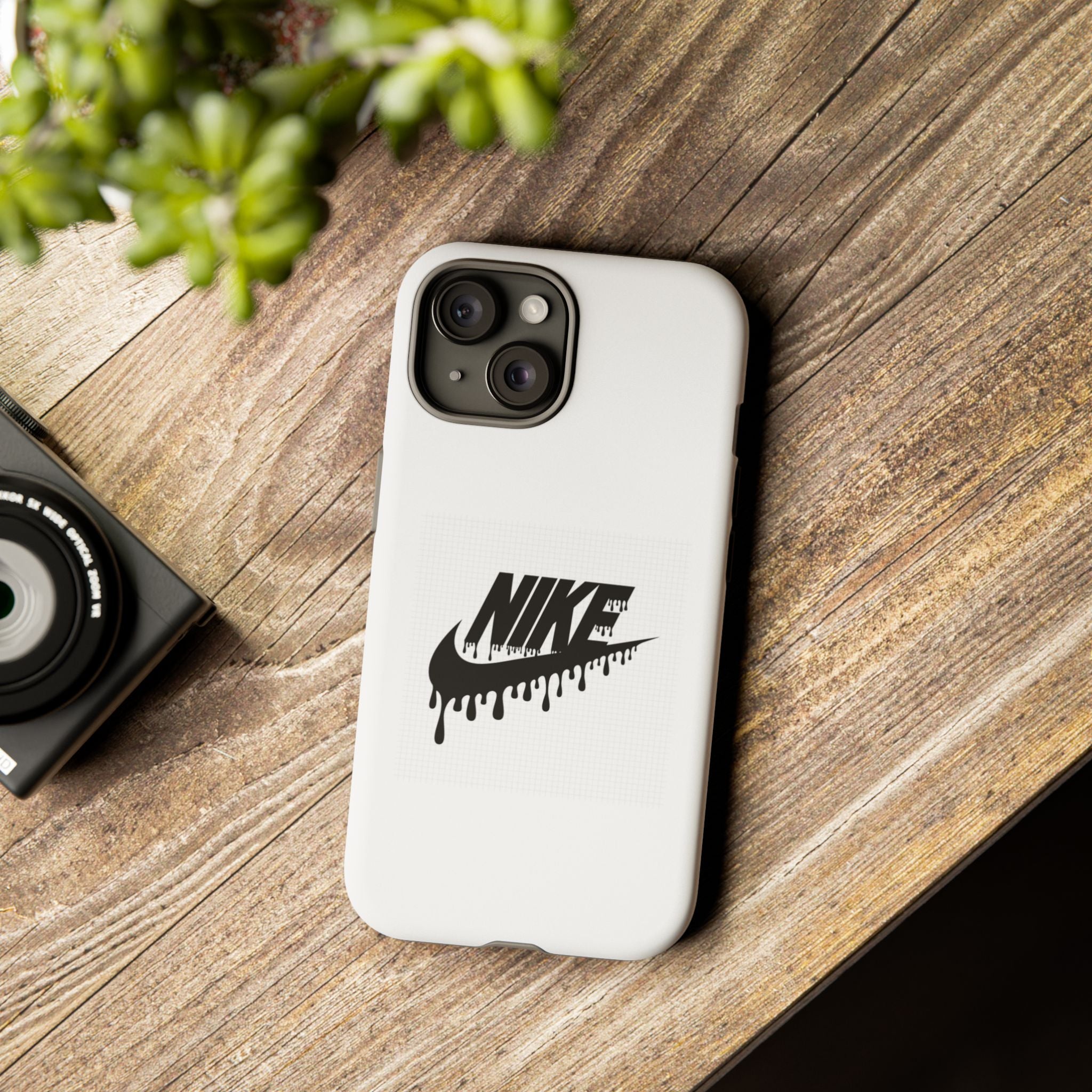 Phone Case — Dripping Nike Swoosh Graphic Tough Protective Case