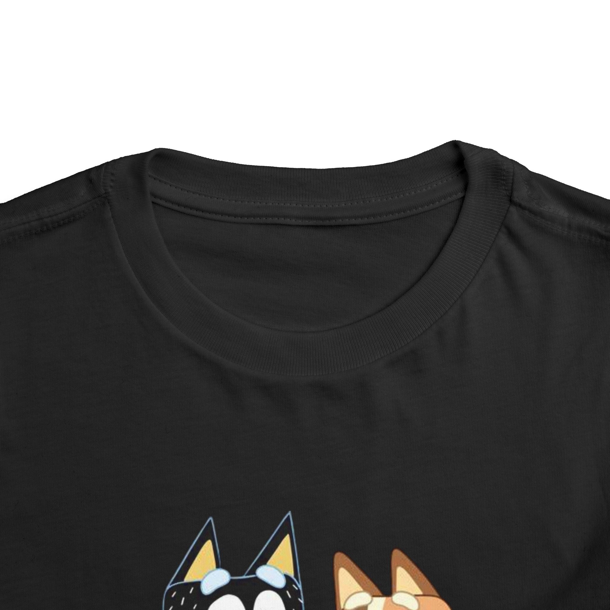 Toddler Tee — Cute Cartoon Bluey Family Kids Shirt
