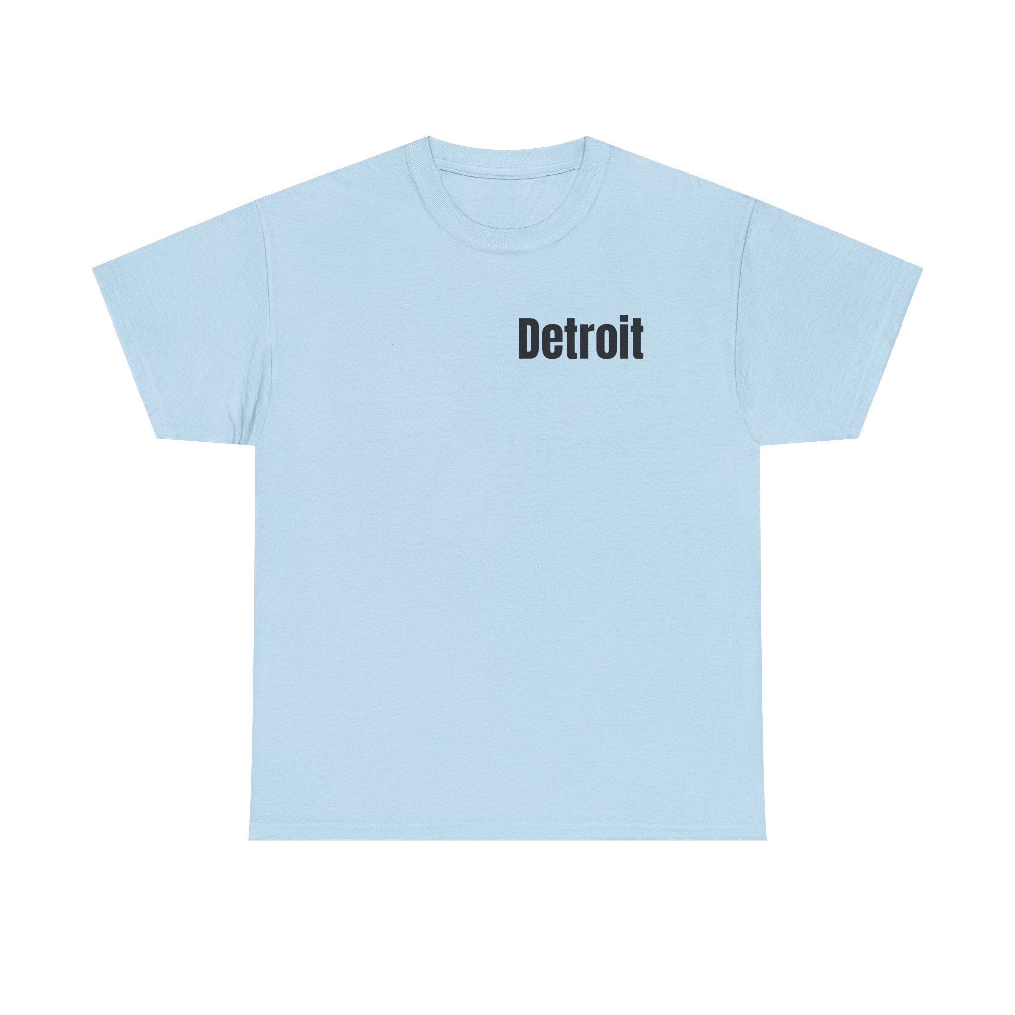 Detroit Born & Raised T‑Shirt — 'Born & Raised in Detroit, Don't F**k Around & Find Out' City Pride Tee