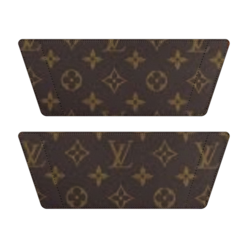 Men's Removable-Strap Slide Sandals — Luxury Monogram Pattern