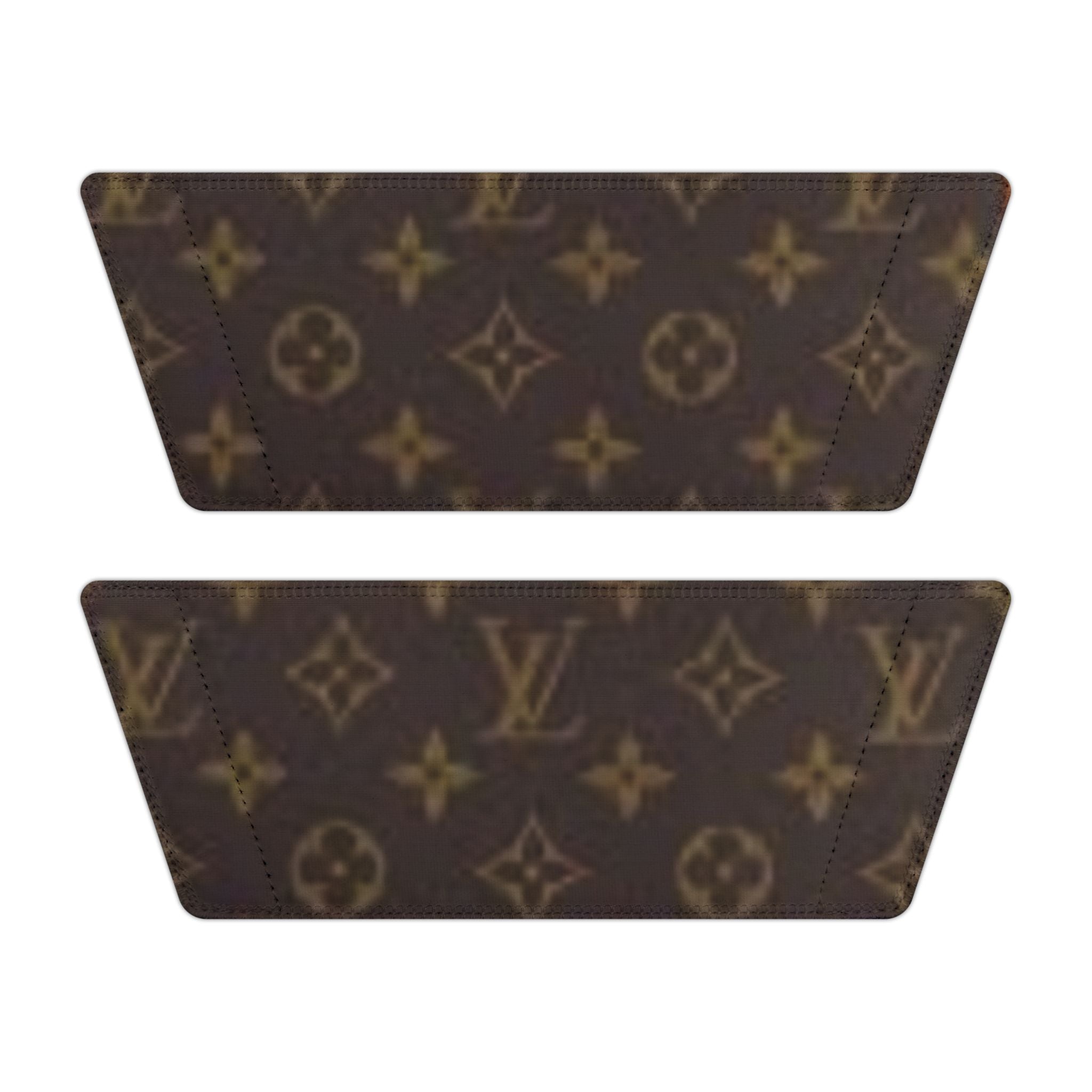 Men's Removable-Strap Slide Sandals — Luxury Monogram Pattern
