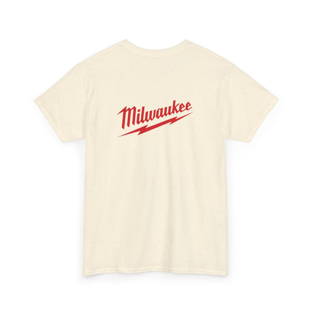Milwaukee Bolt Script T-Shirt — Retro City Pride Tee