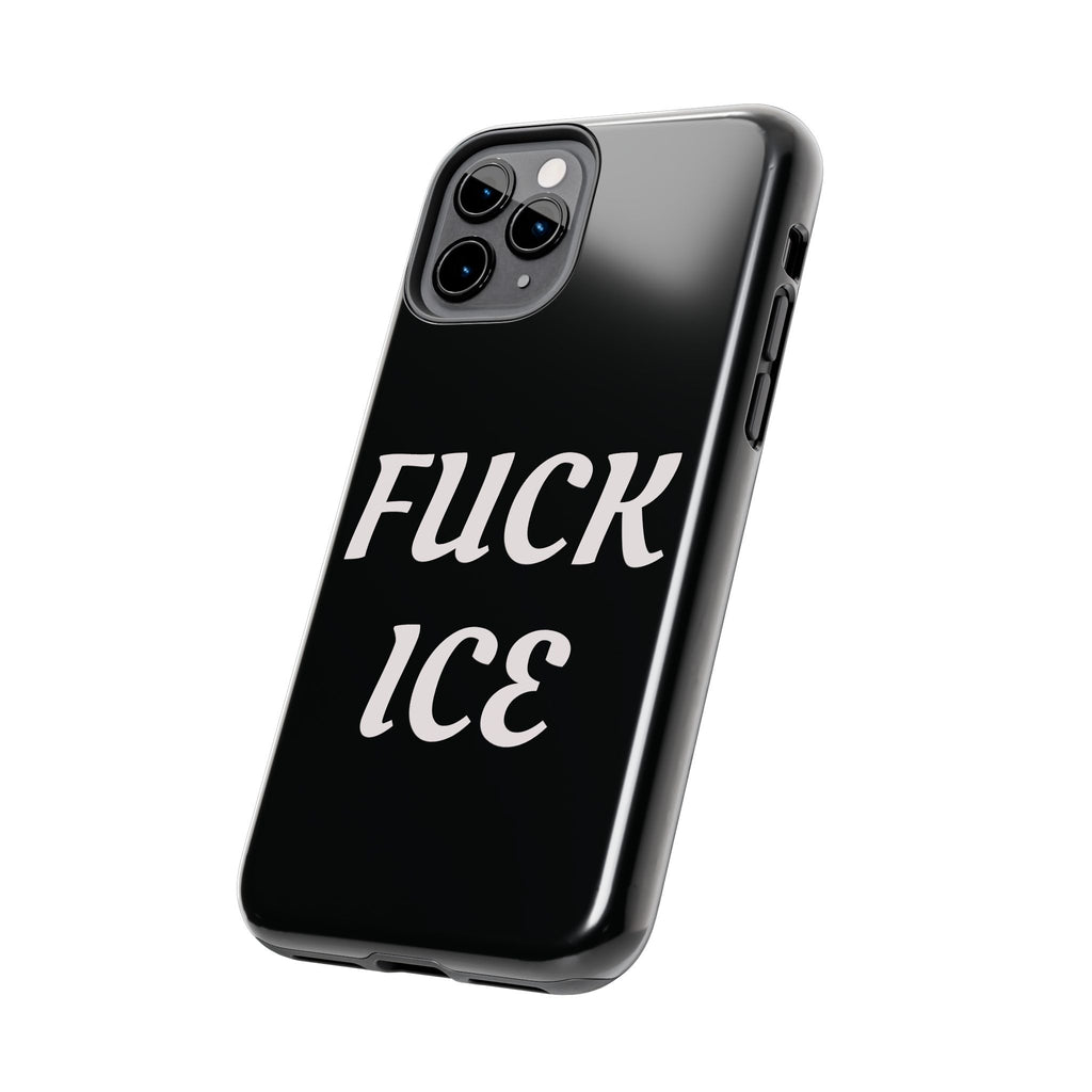 Phone Case — Bold “FUCK ICE” Political Statement Protective Case
