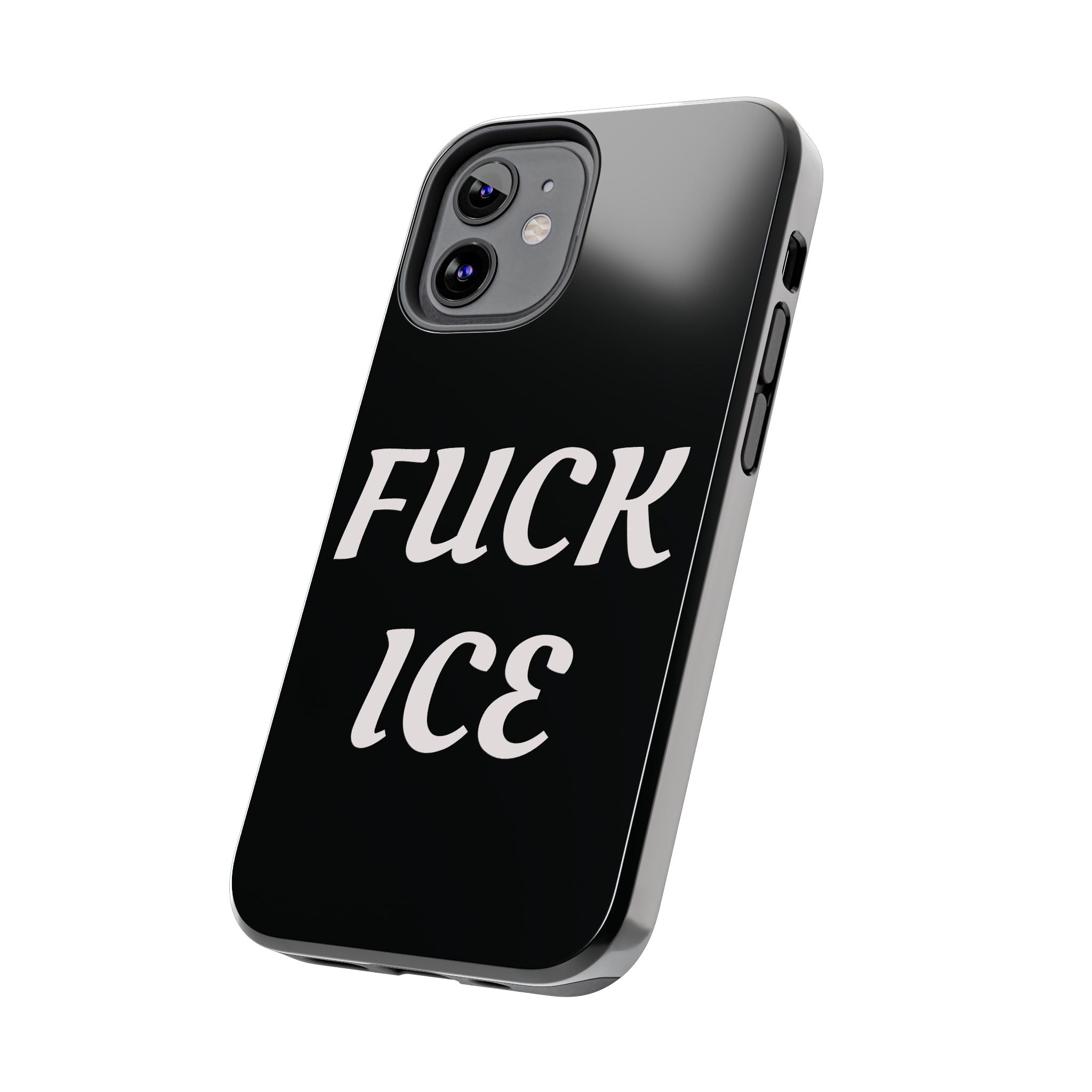 Phone Case — Bold “FUCK ICE” Political Statement Protective Case