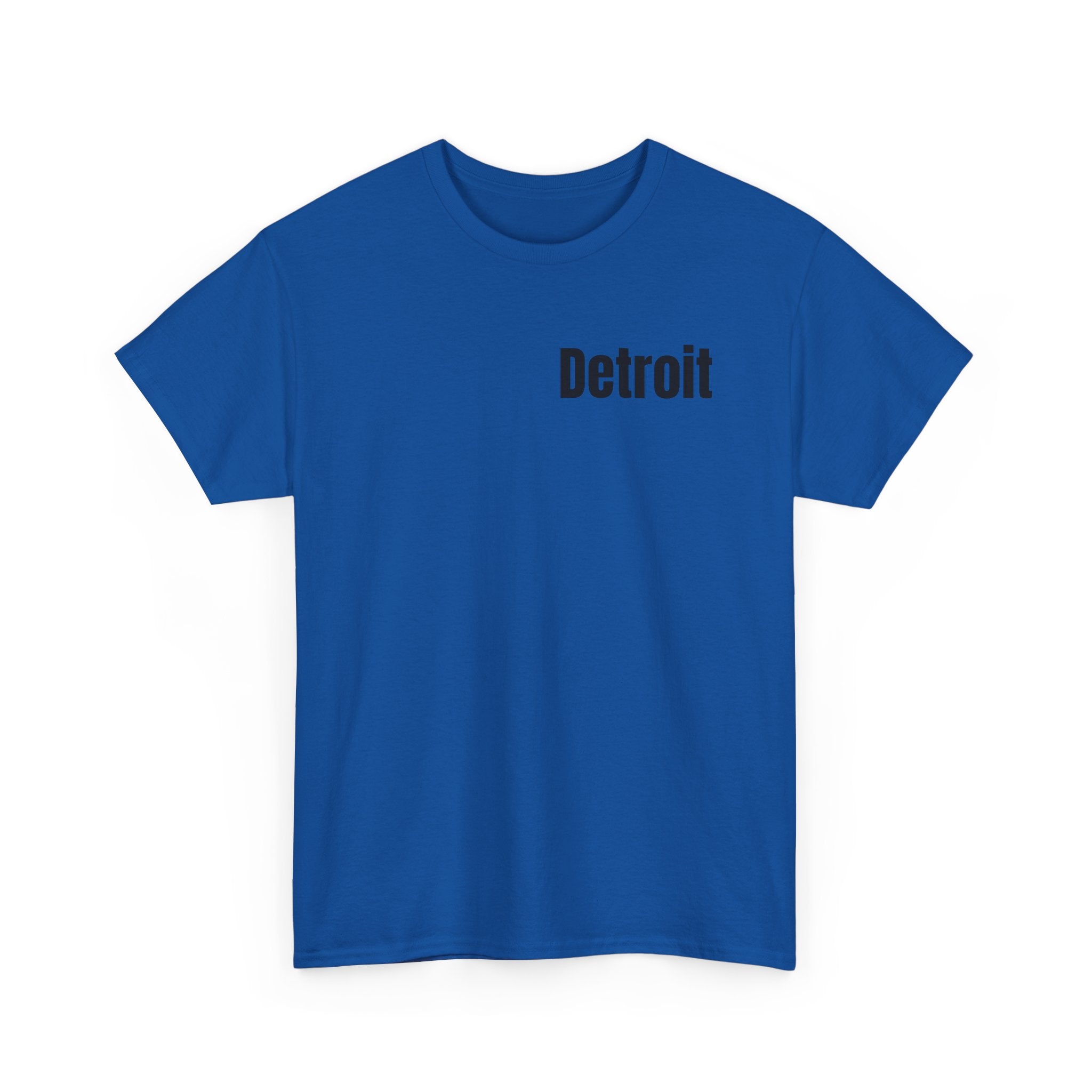 Detroit Born & Raised T‑Shirt — 'Born & Raised in Detroit, Don't F**k Around & Find Out' City Pride Tee