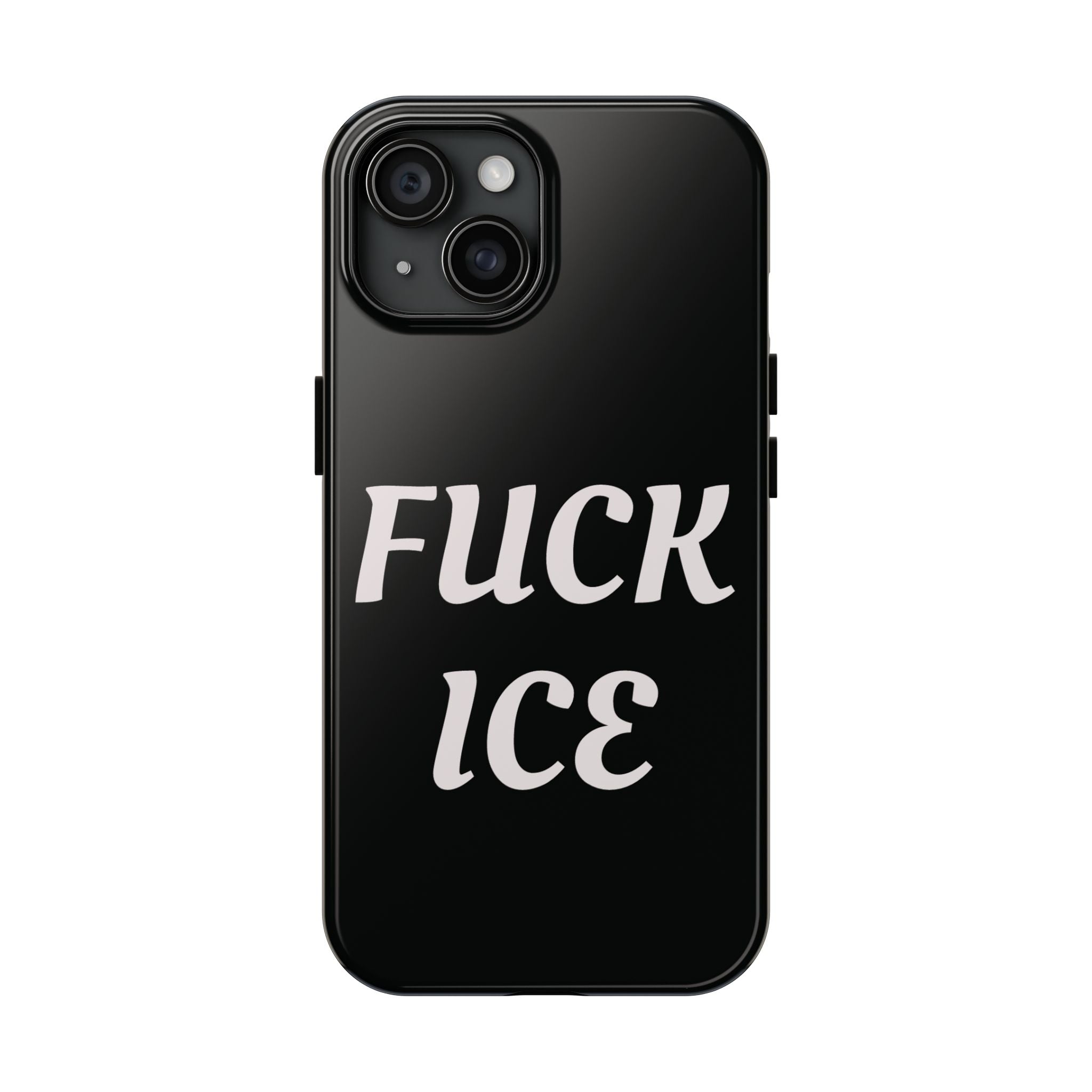 Phone Case — Bold “FUCK ICE” Political Statement Protective Case