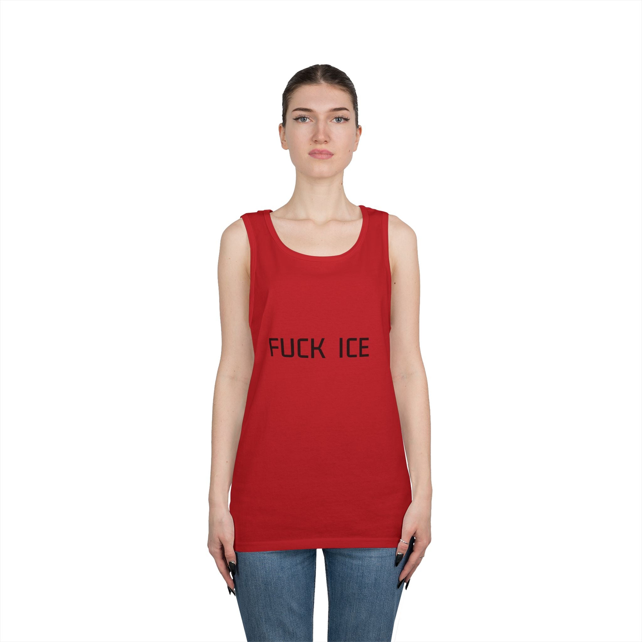 Tank Top — “FUCK ICE” Bold Statement Protest Vest