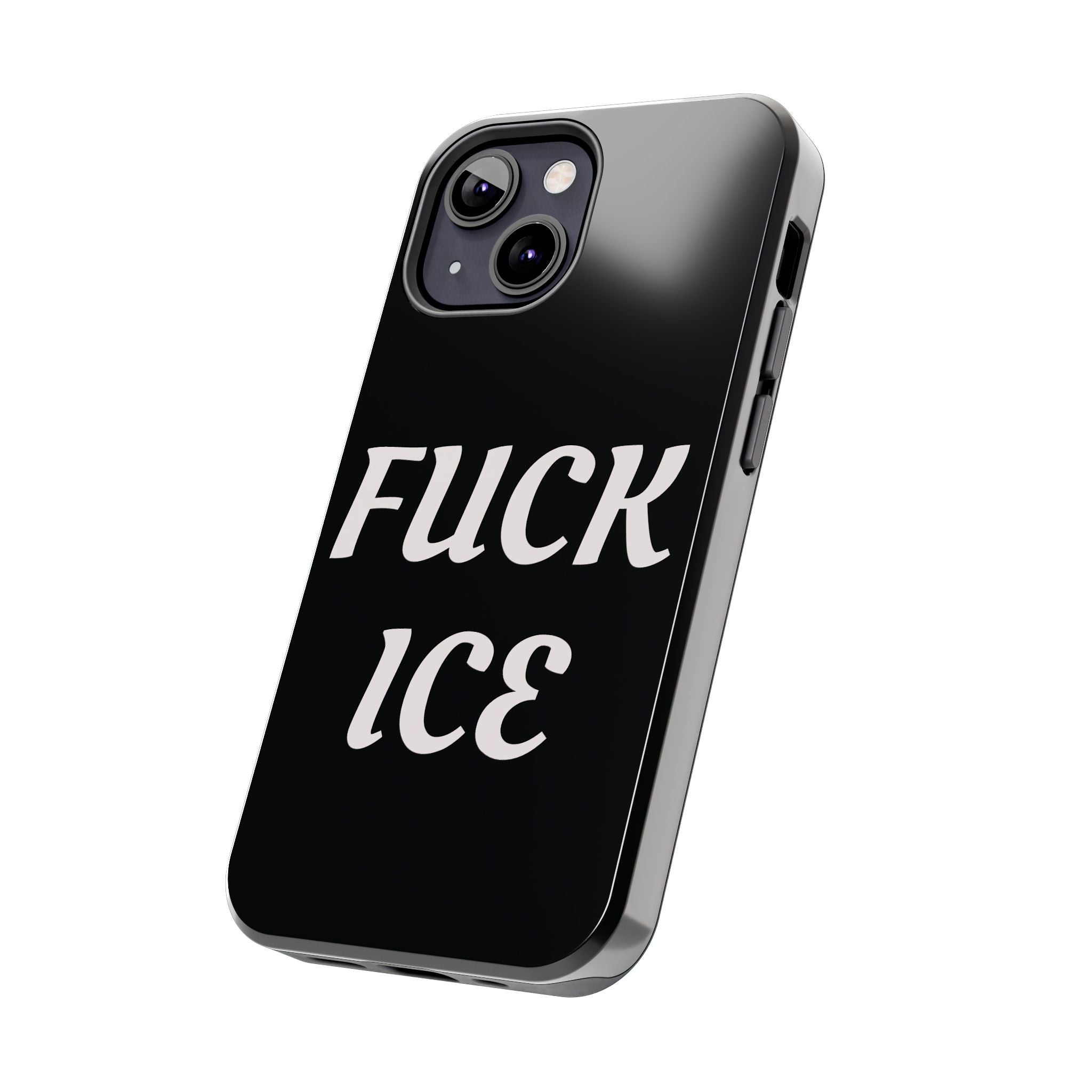 Phone Case — Bold “FUCK ICE” Political Statement Protective Case
