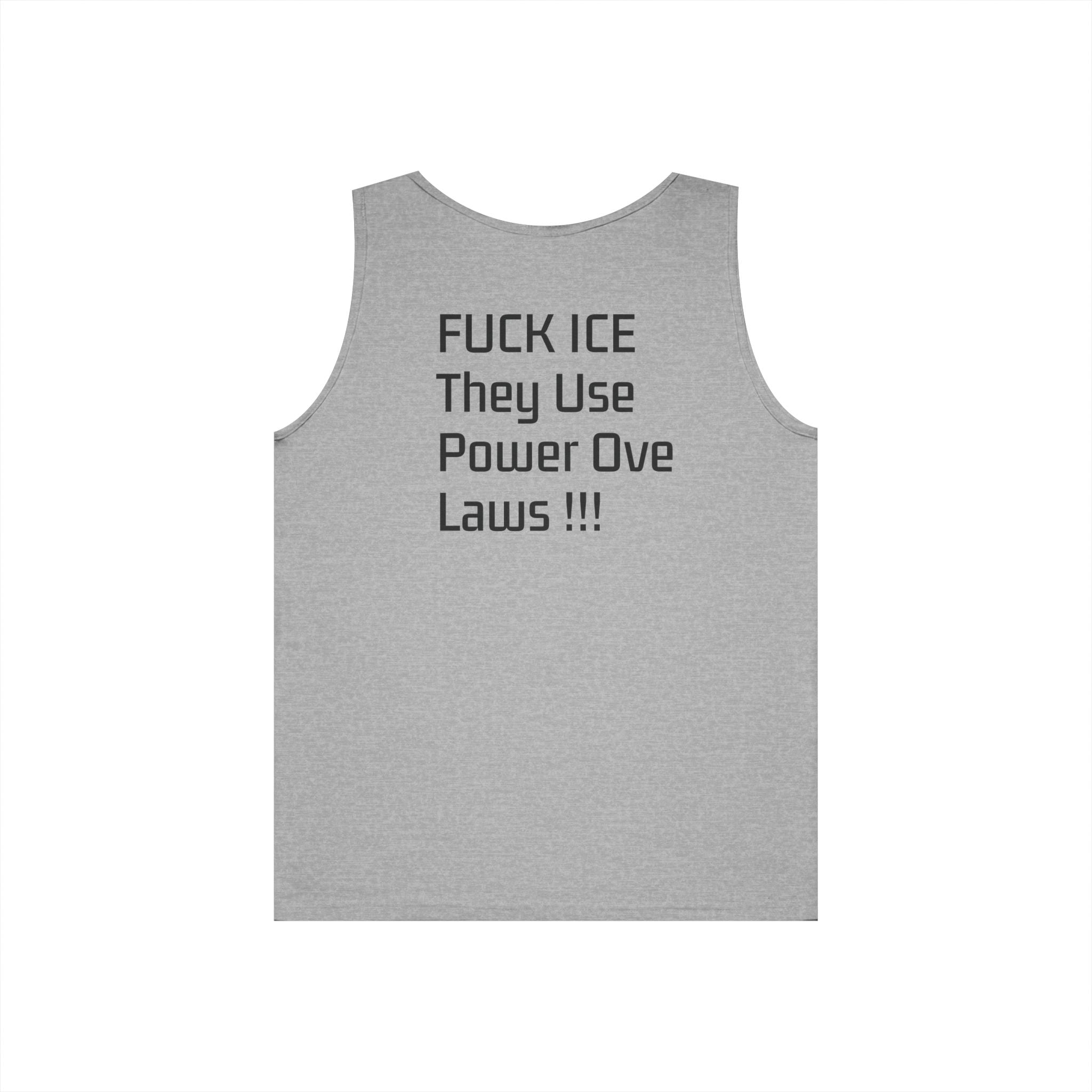 Tank Top — “FUCK ICE” Bold Statement Protest Vest