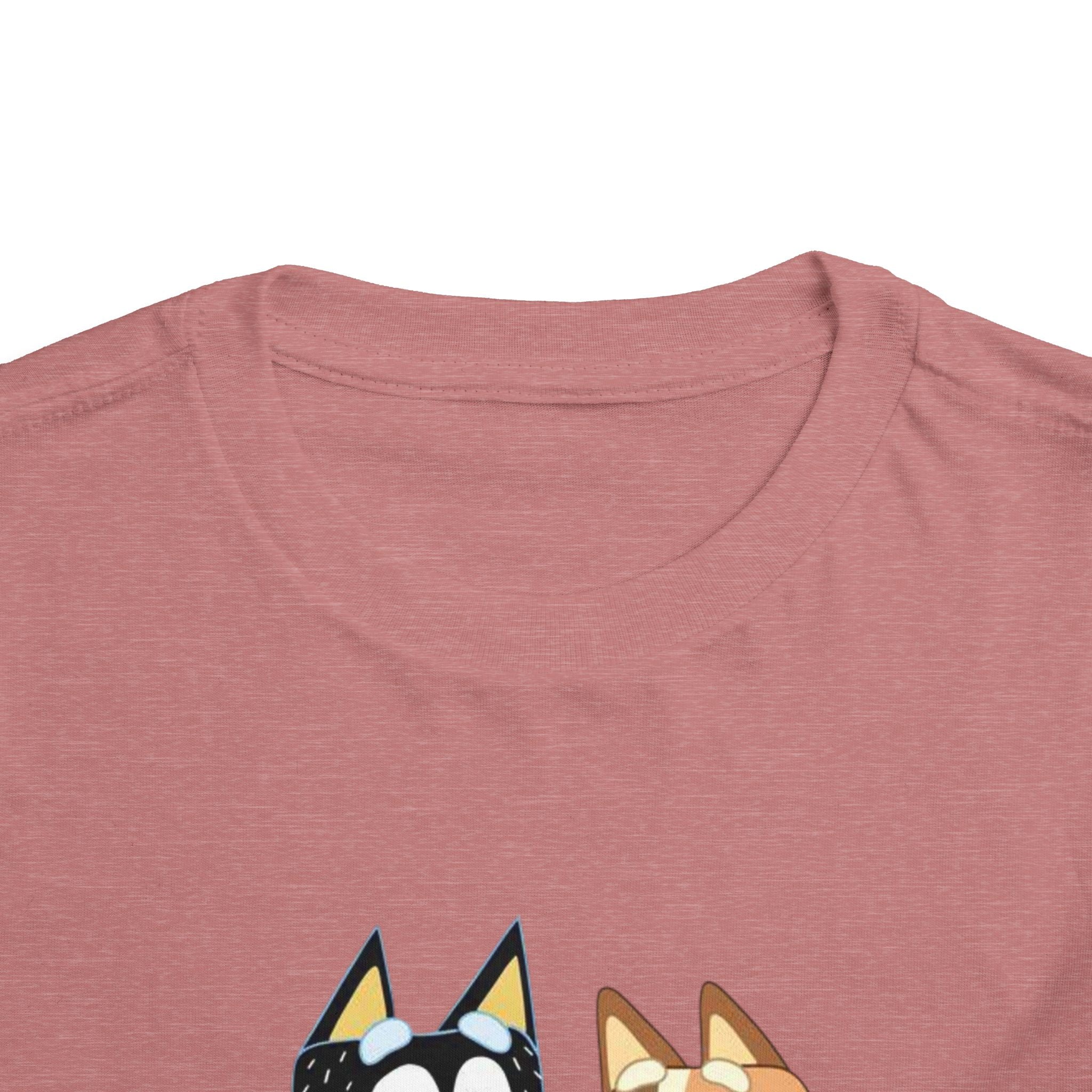 Toddler Tee — Cute Cartoon Bluey Family Kids Shirt