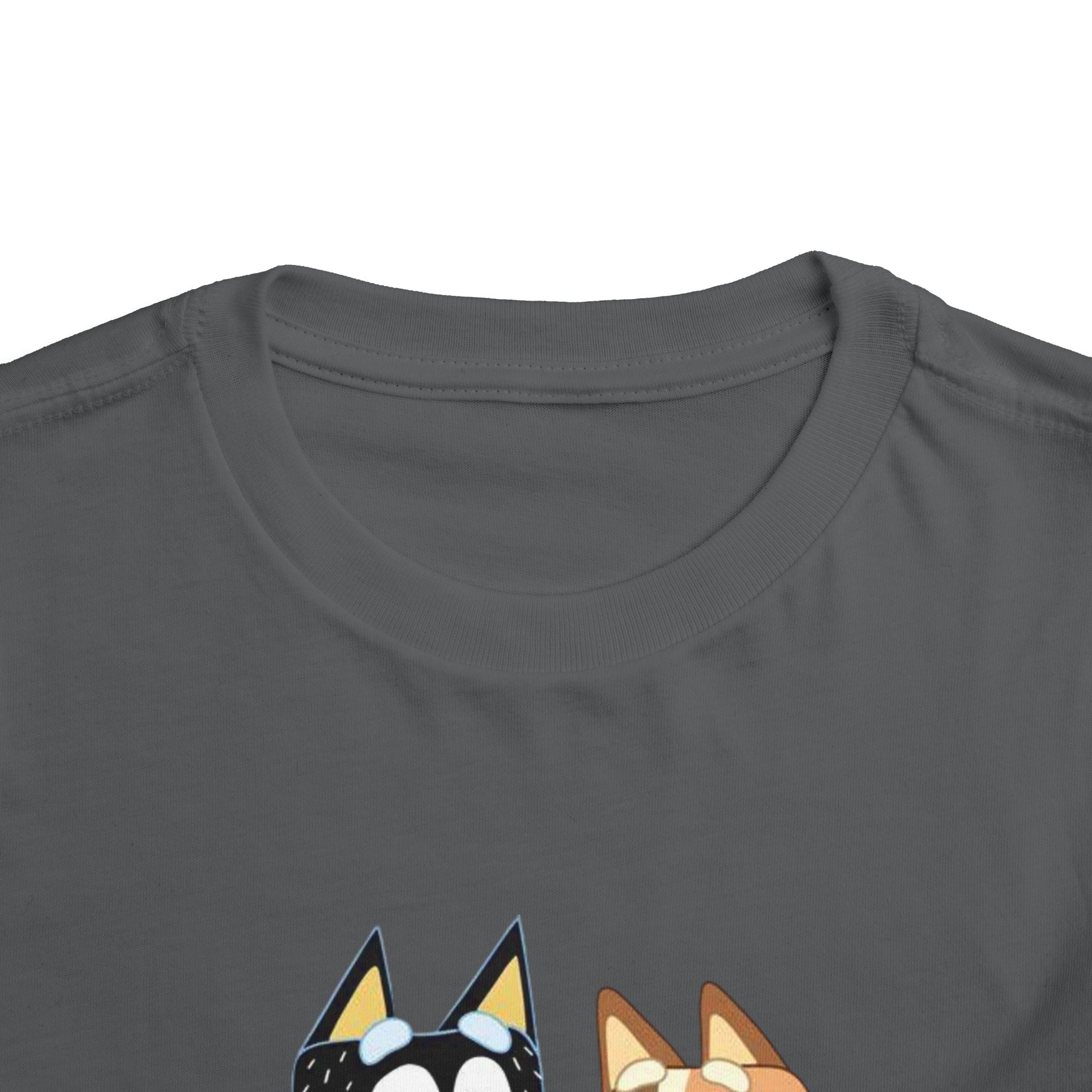Toddler Tee — Cute Cartoon Bluey Family Kids Shirt