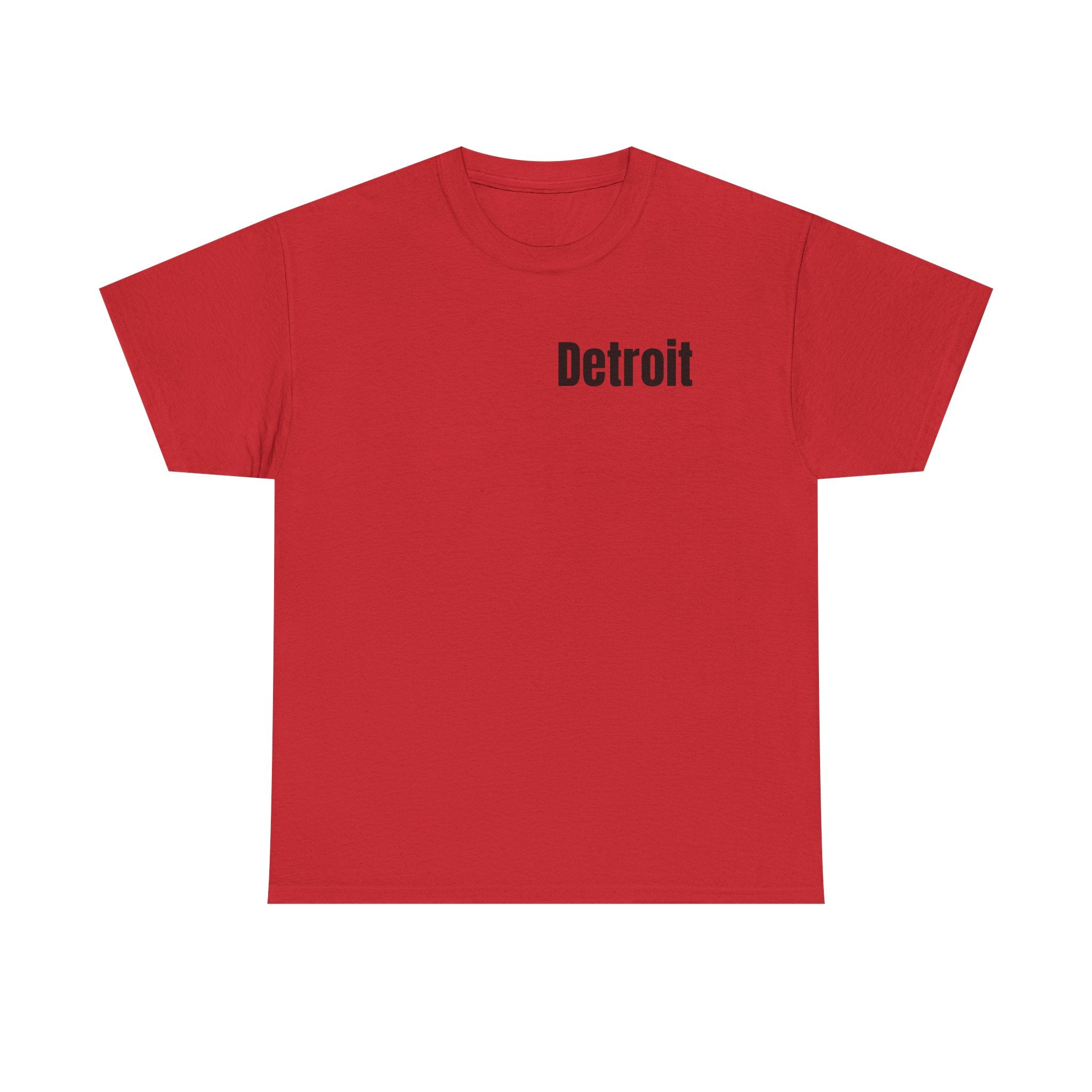 Detroit Born & Raised T‑Shirt — 'Born & Raised in Detroit, Don't F**k Around & Find Out' City Pride Tee
