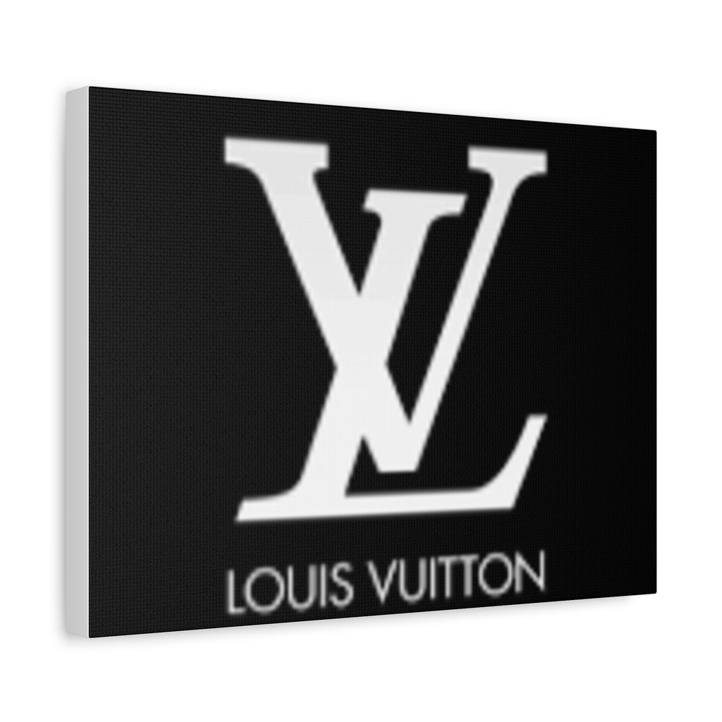 Luxury Logo Canvas Print — Monogram Wall Art