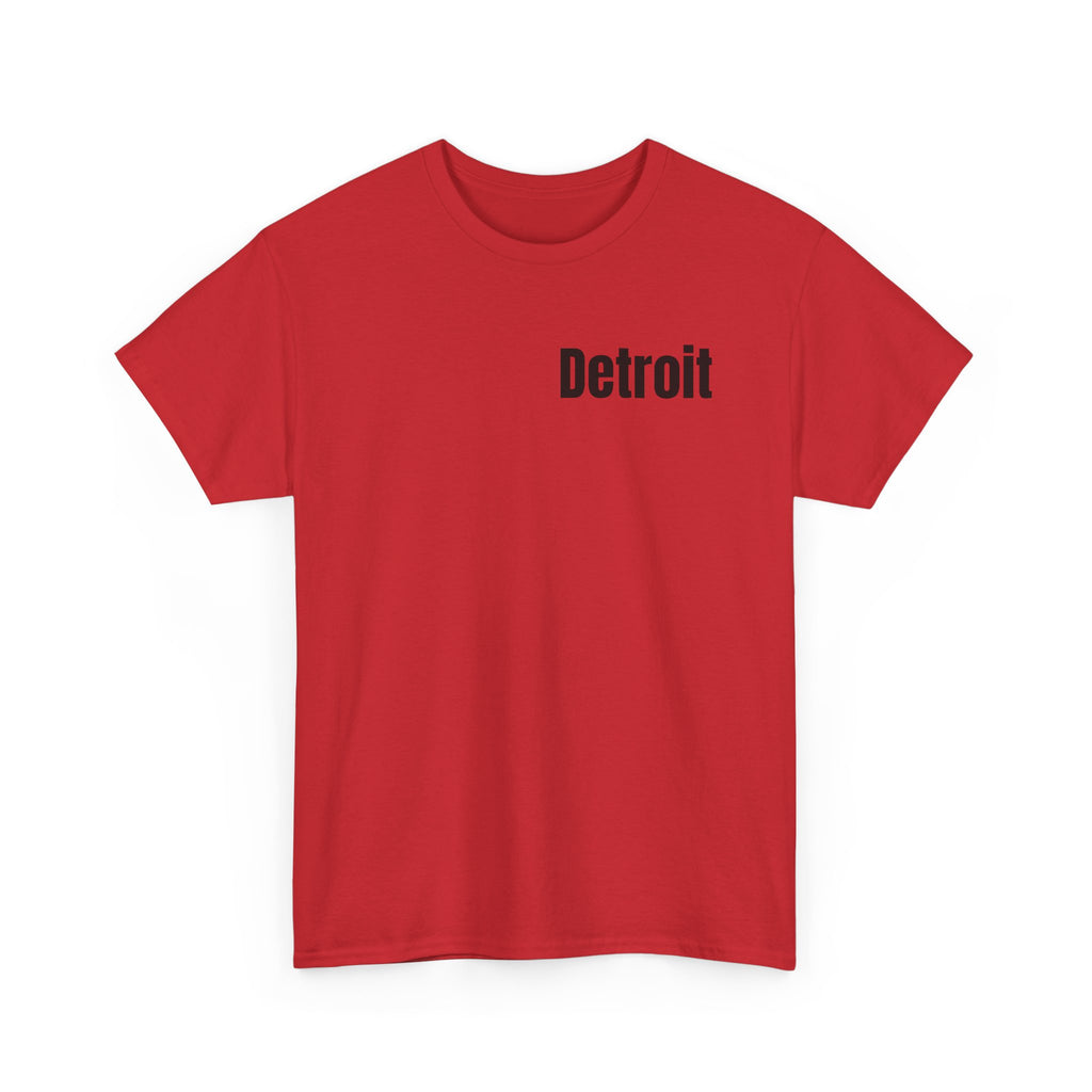 Detroit Born & Raised T‑Shirt — 'Born & Raised in Detroit, Don't F**k Around & Find Out' City Pride Tee