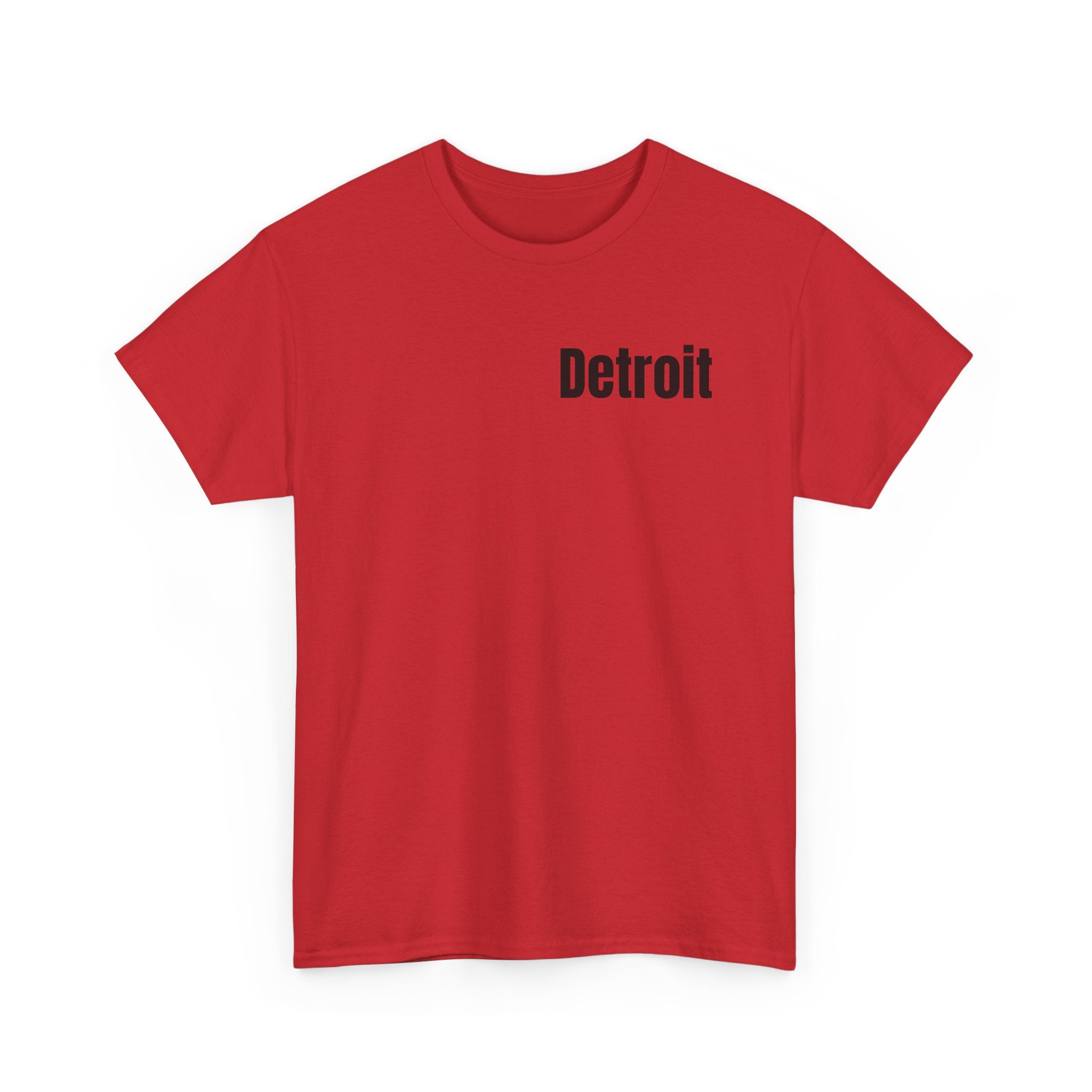 Detroit Born & Raised T‑Shirt — 'Born & Raised in Detroit, Don't F**k Around & Find Out' City Pride Tee