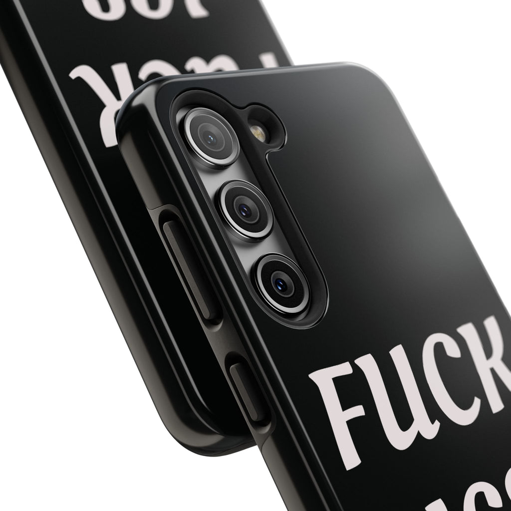 Phone Case — Bold “FUCK ICE” Political Statement Protective Case