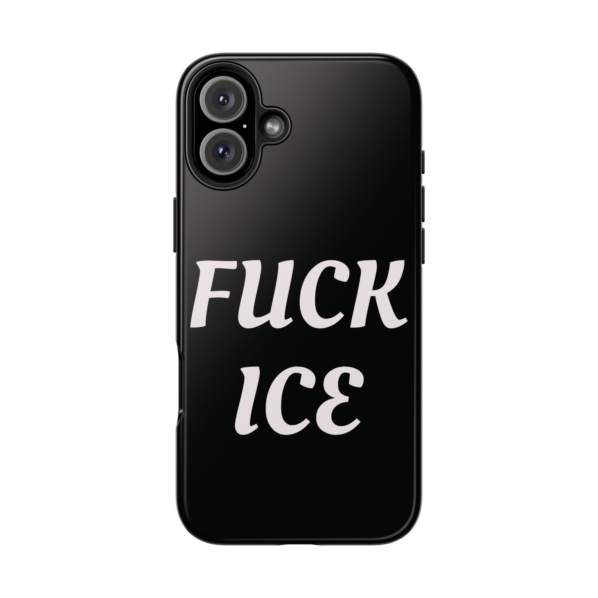 Phone Case — Bold “FUCK ICE” Political Statement Protective Case