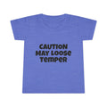 Toddler T-Shirt — “Caution May Loose Temper” Funny Kids Tee