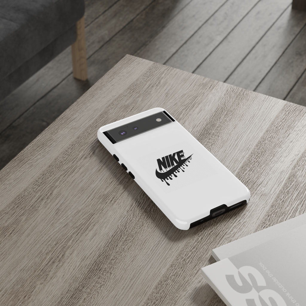 Phone Case — Dripping Nike Swoosh Graphic Tough Protective Case