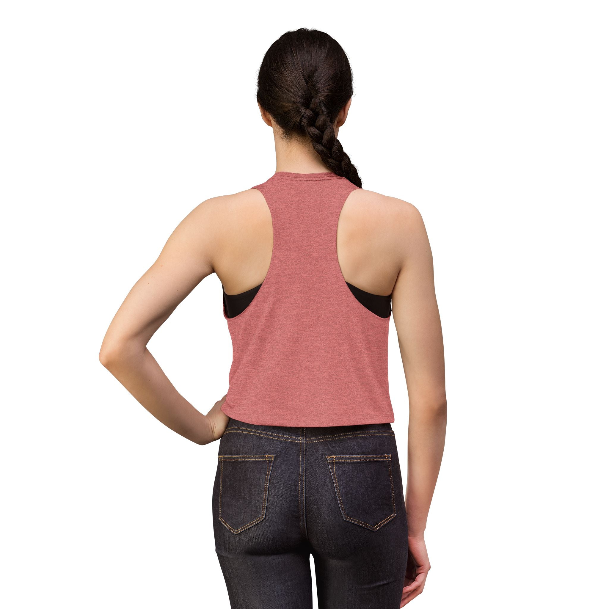 Cowgirl Crop Top — Women's Western Script Tank