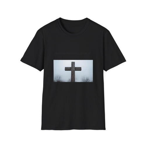 Cross Photo T-Shirt — "Only One Person Can Judge Me" Christian Tee