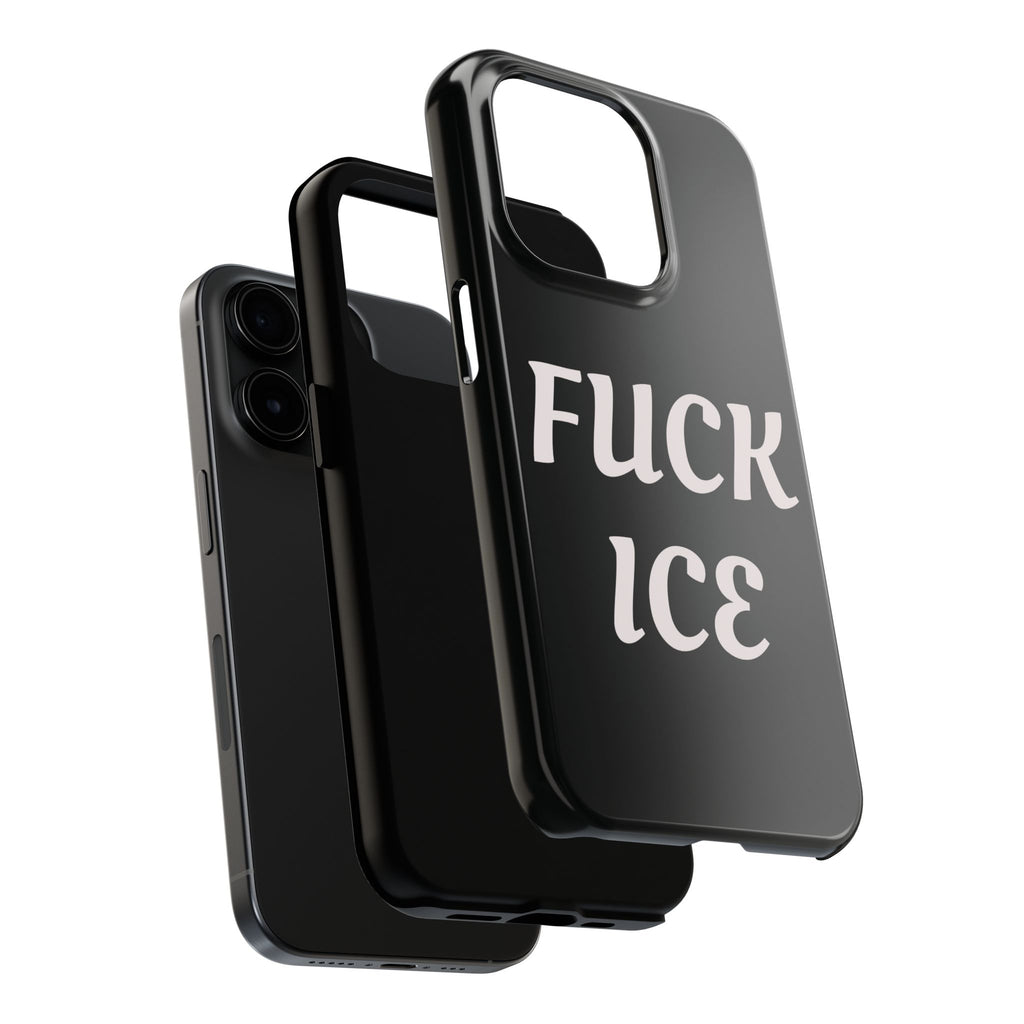 Phone Case — Bold “FUCK ICE” Political Statement Protective Case