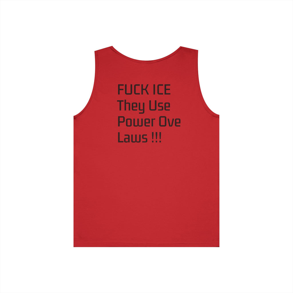 Tank Top — “FUCK ICE” Bold Statement Protest Vest
