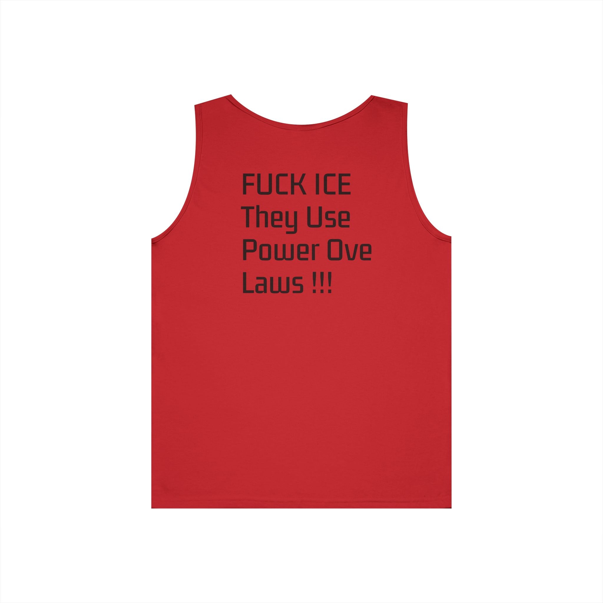 Tank Top — “FUCK ICE” Bold Statement Protest Vest