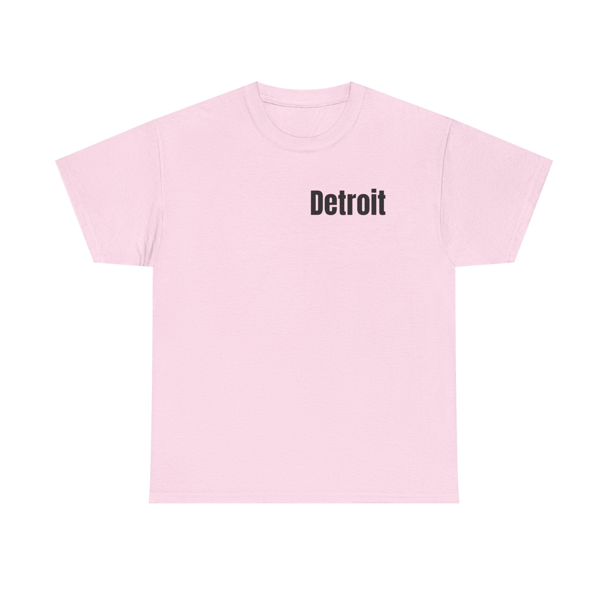 Detroit Born & Raised T‑Shirt — 'Born & Raised in Detroit, Don't F**k Around & Find Out' City Pride Tee